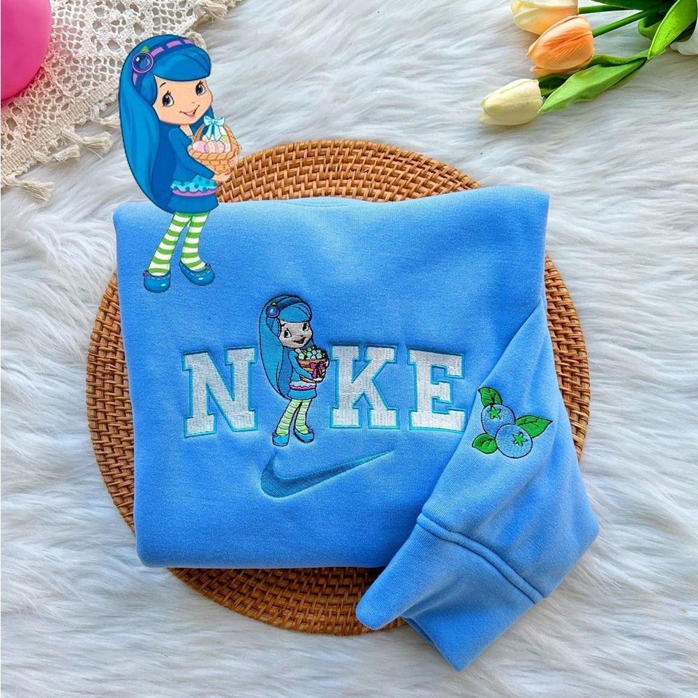 Strawberry Shortcake Nike
Embroidered Sweatshirts